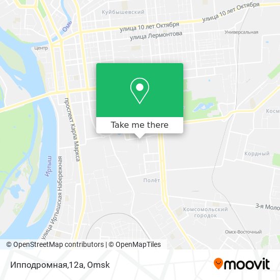 Ипподромная,12а map