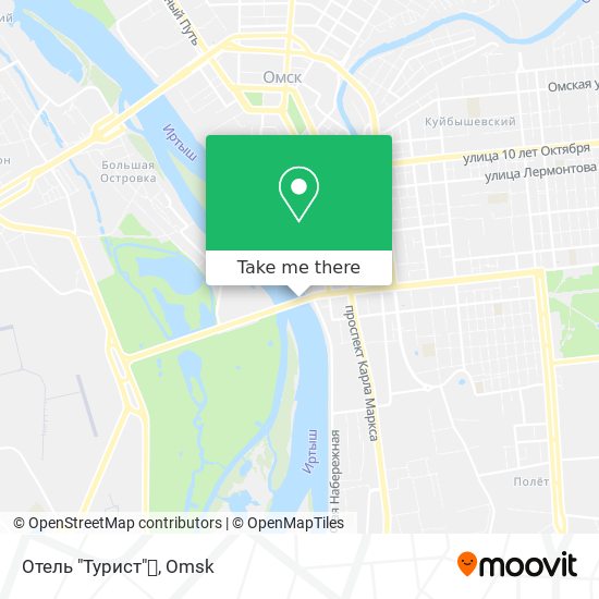 Отель "Турист"🏢 map