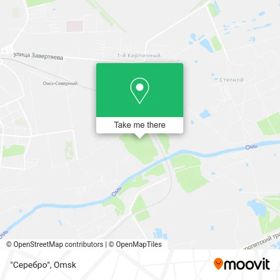 "Серебро" map