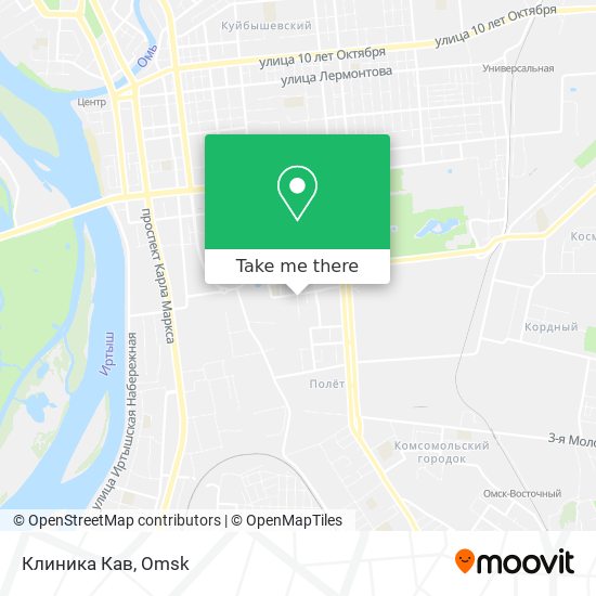 Клиника Кав map