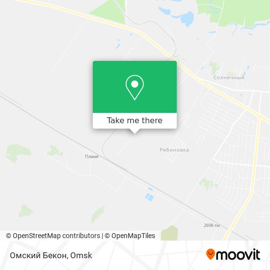 Омский Бекон map