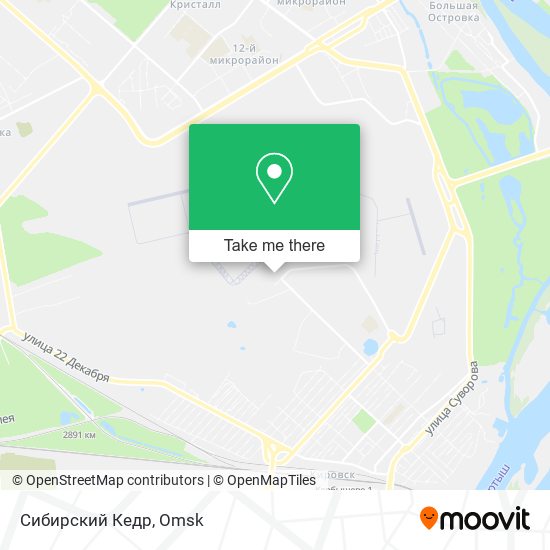 Сибирский Кедр map