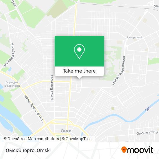 ОмскЭнерго map