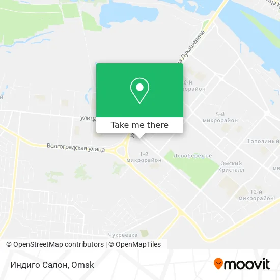 Индиго Салон map