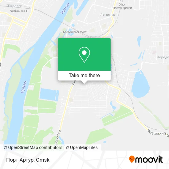 Порт-Артур map