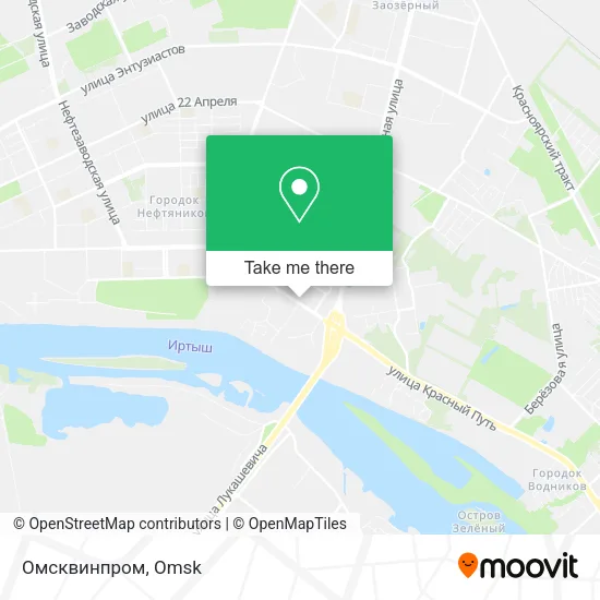 Омсквинпром map
