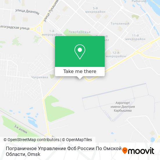 Пограничное Управление Фсб России По Омской Области map