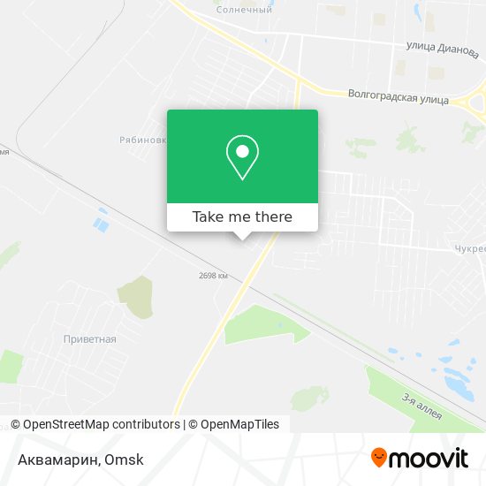 Аквамарин map