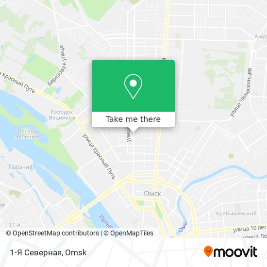 1-Я Северная map