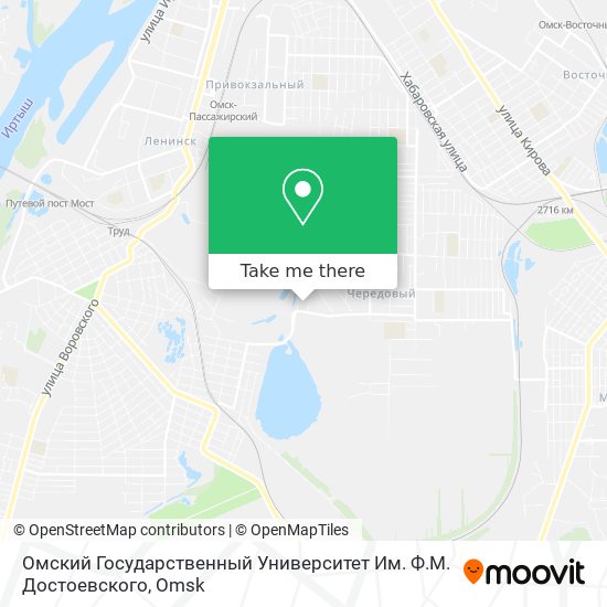 Омский Государственный Университет Им. Ф.М. Достоевского map