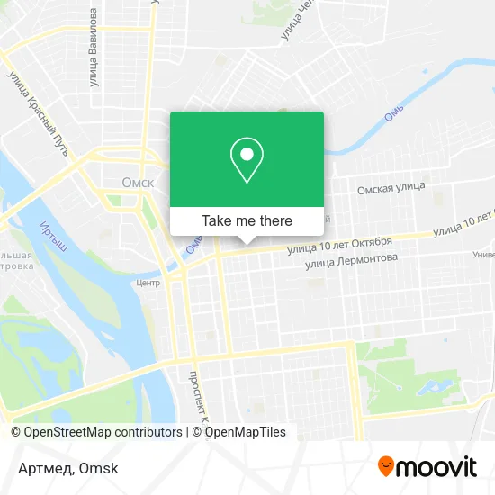 Артмед map