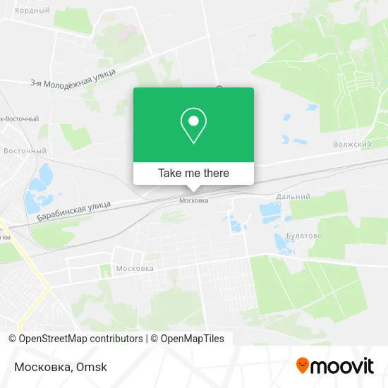 Московка map