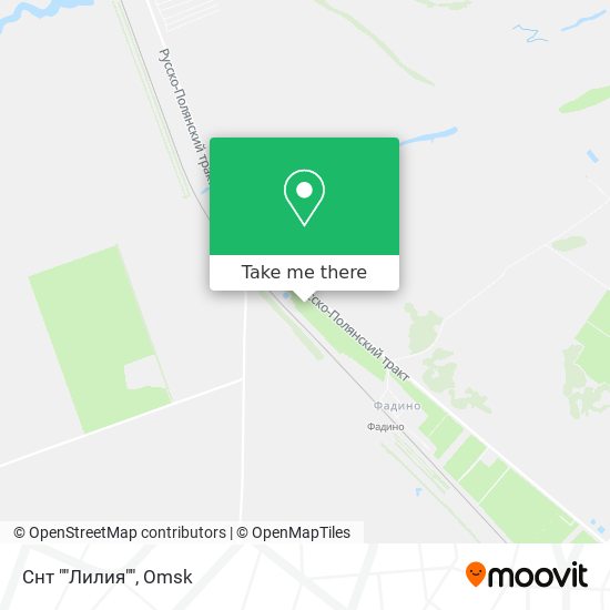 Снт ""Лилия"" map