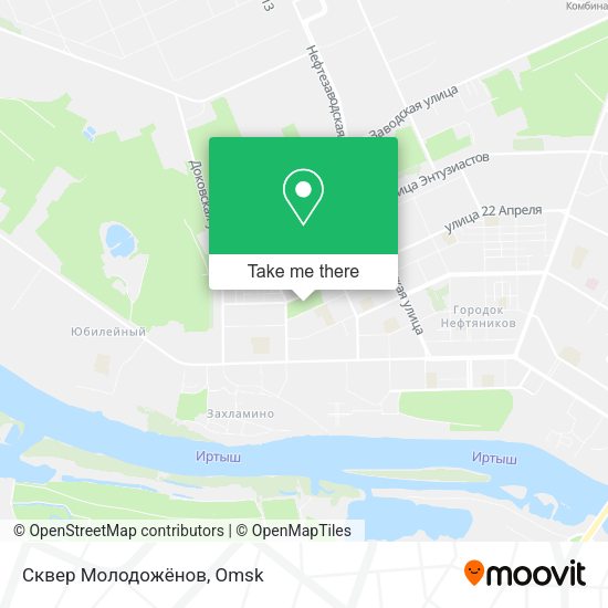 Сквер Молодожёнов map