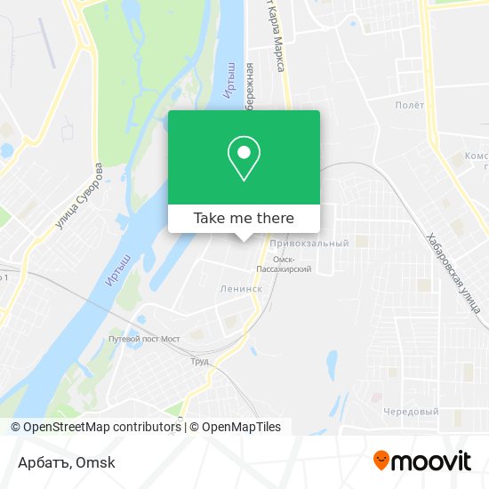 Арбатъ map