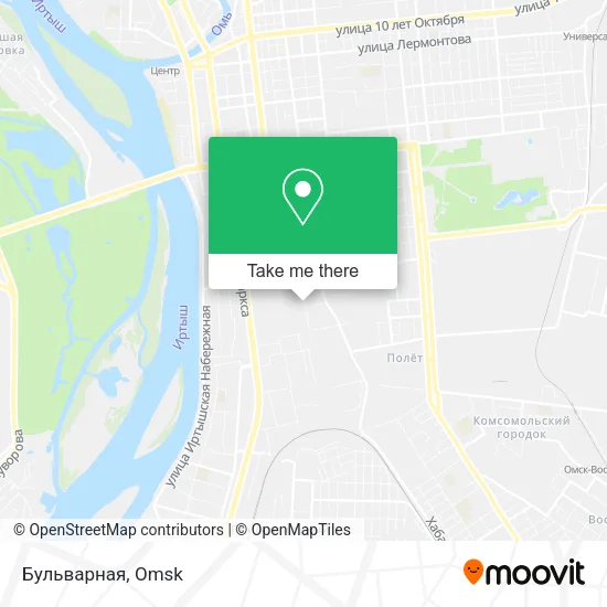 Бульварная map