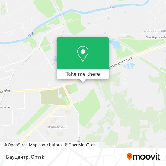 Бауцентр map
