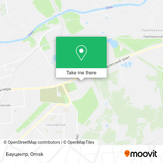 Бауцентр map