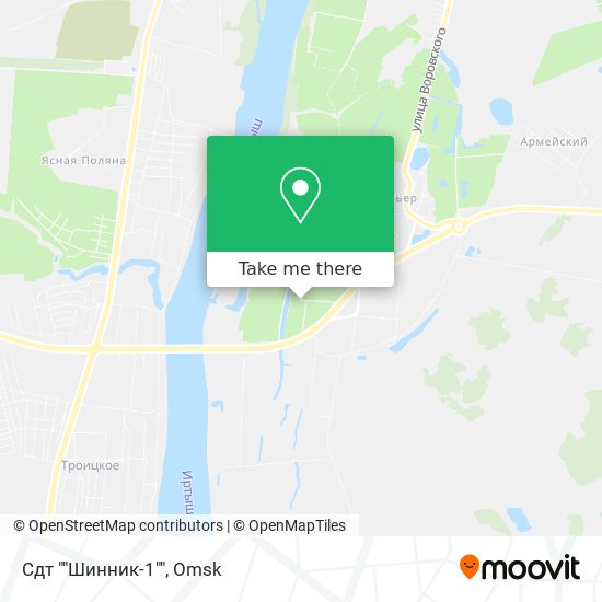 Сдт ""Шинник-1"" map