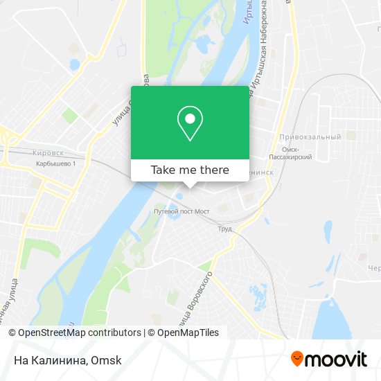 На Калинина map