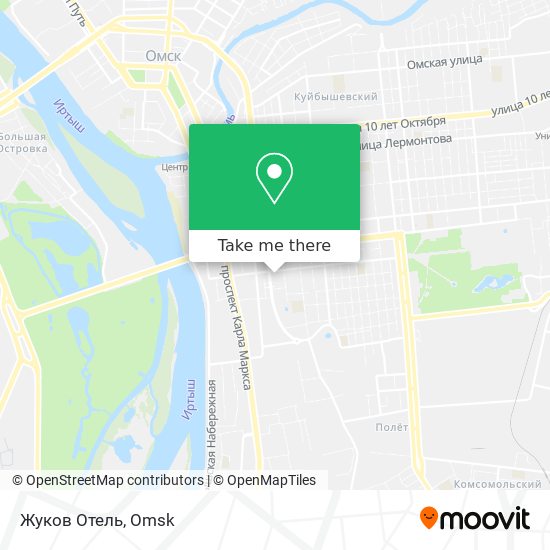Жуков Отель map