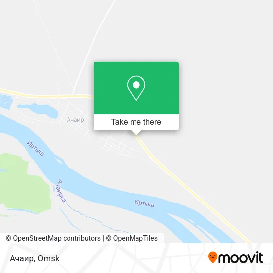 Ачаир map