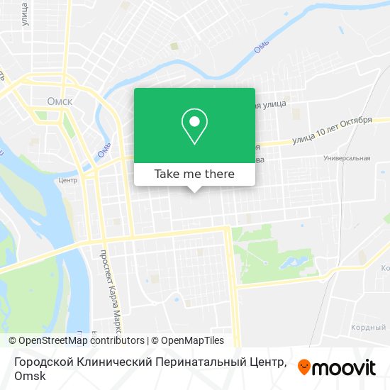 Городской Клинический Перинатальный Центр map