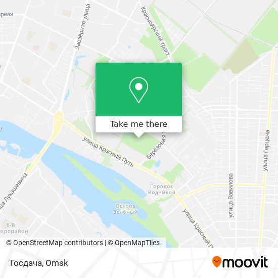 Госдача map