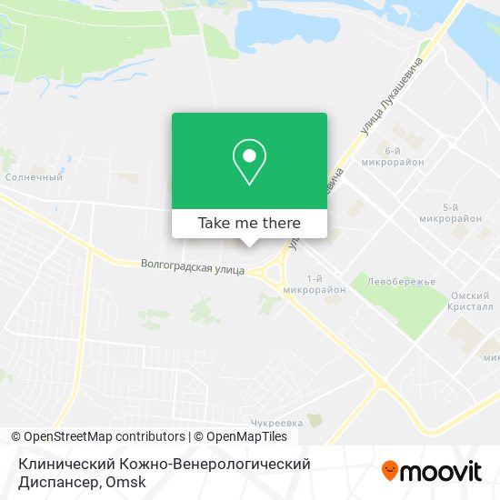 Клинический Кожно-Венерологический Диспансер map