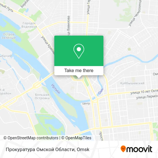 Прокуратура Омской Области map