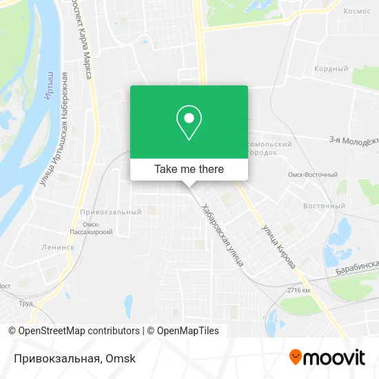 Привокзальная map