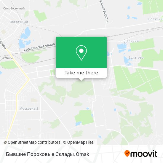 Бывшие Пороховые Склады map