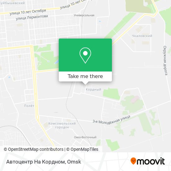 Автоцентр На Кордном map