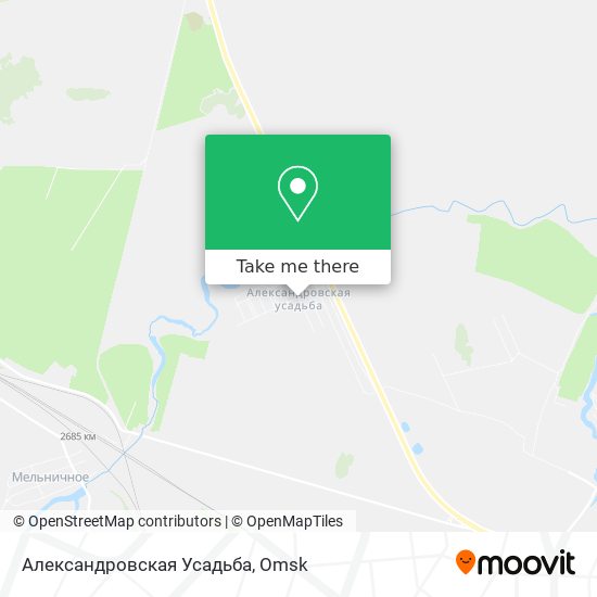 Александровская Усадьба map