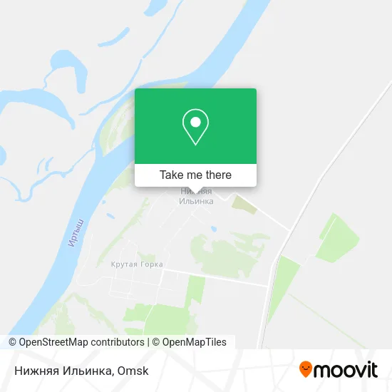 Нижняя Ильинка map