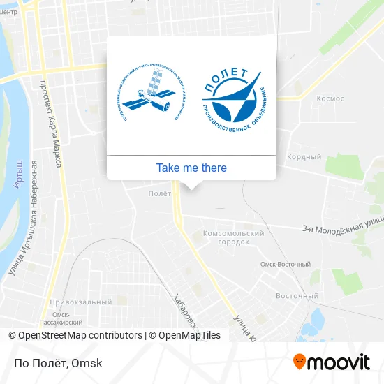 По Полёт map