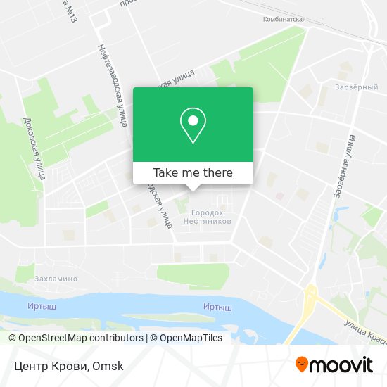 Центр Крови map