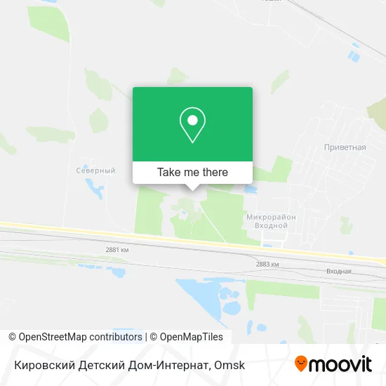 Кировский Детский Дом-Интернат map