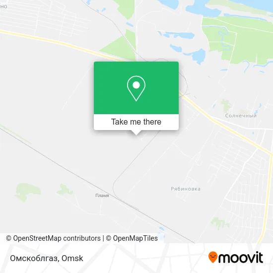 Омскоблгаз map