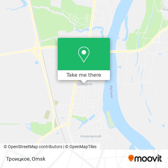 Троицкое map