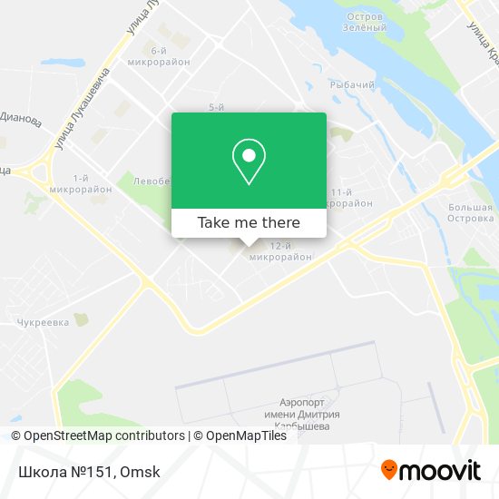 Школа №151 map