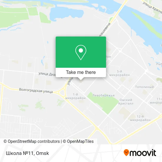 Школа №11 map