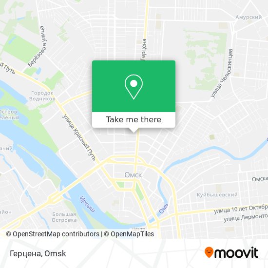 Герцена map