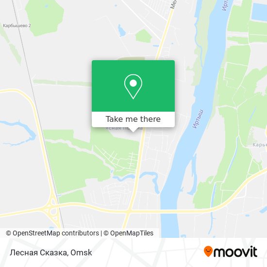 Лесная Сказка map