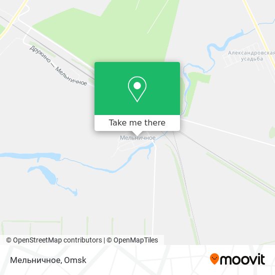 Мельничное map