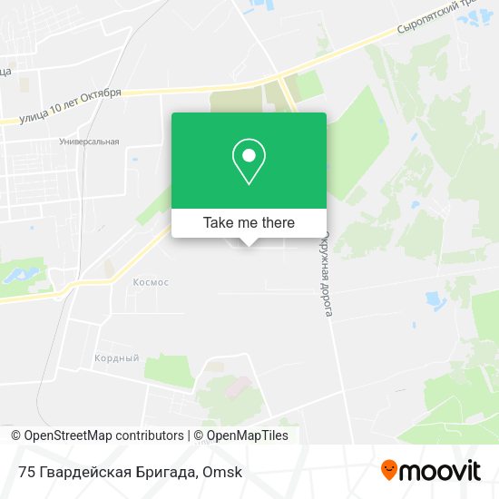 75 Гвардейская Бригада map