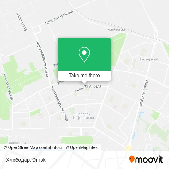 Хлебодар map