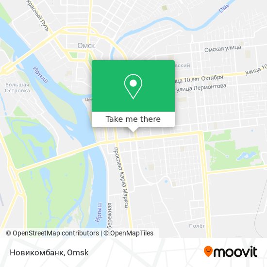 Новикомбанк map