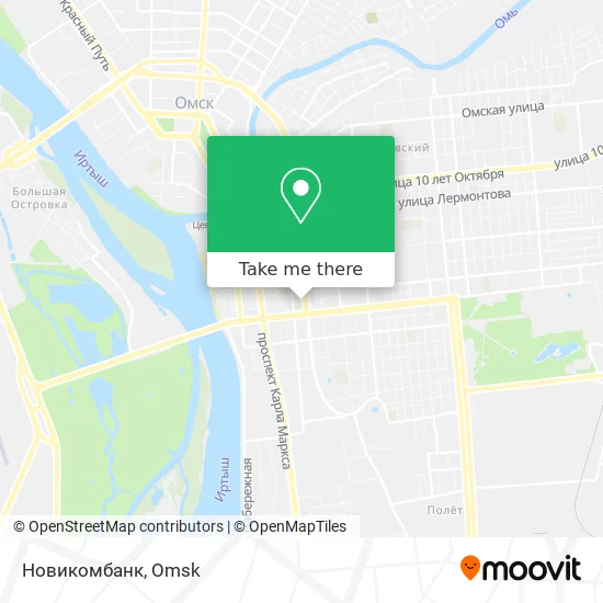 Новикомбанк map