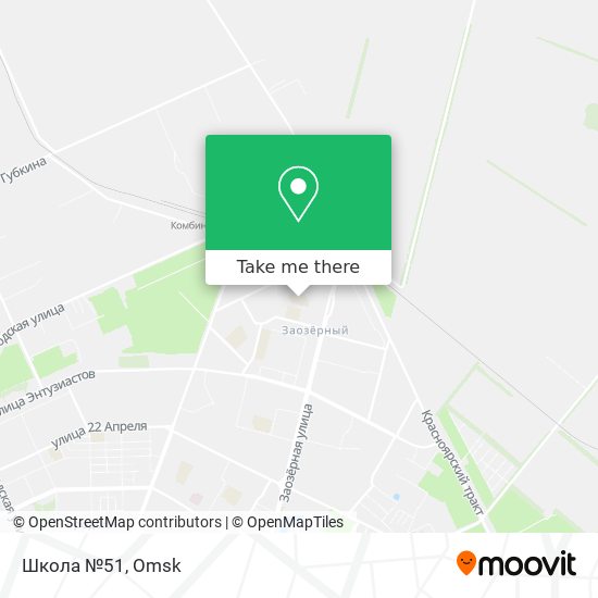 Школа №51 map